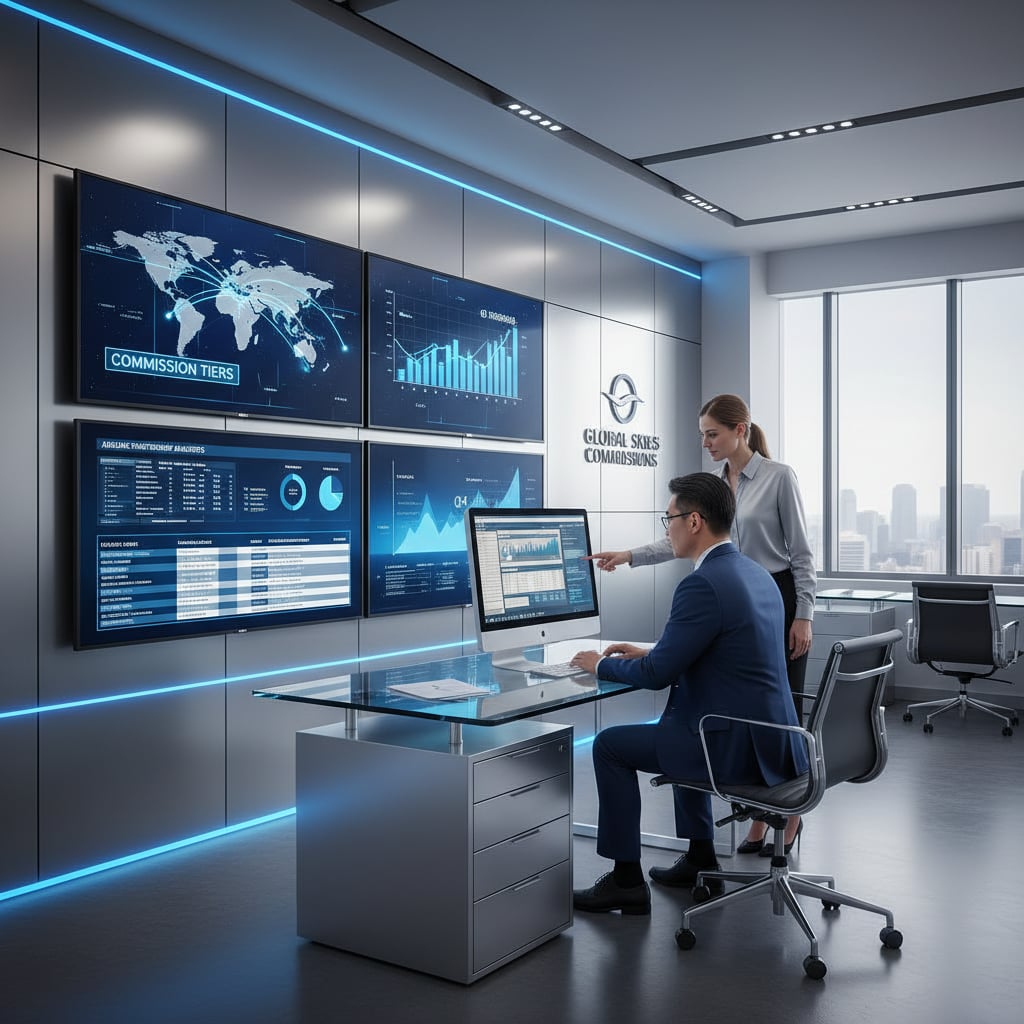 Understanding Airline Commission Structures for Travel Agents in 2025