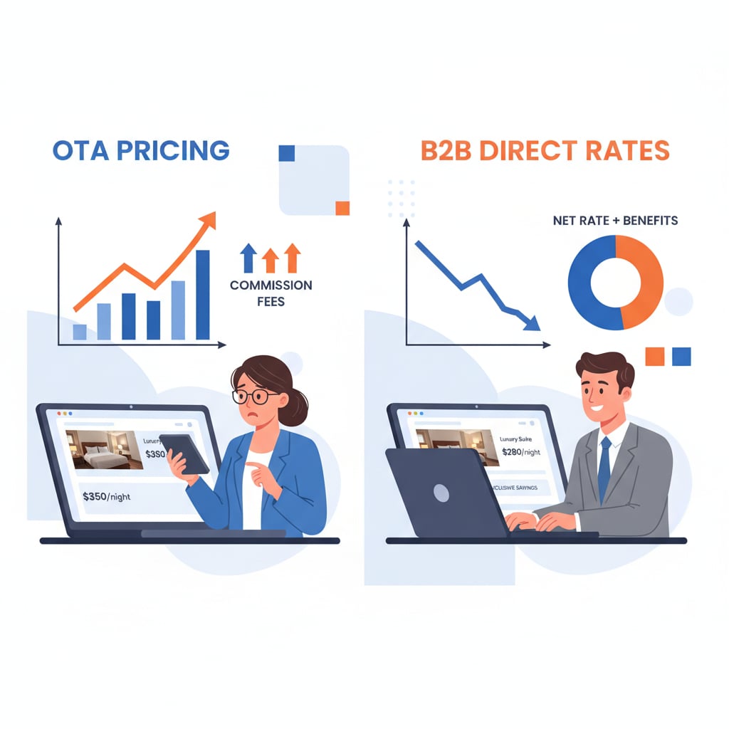 Hotel Rate Parity: Why OTA Prices Beat Your Direct Quotes