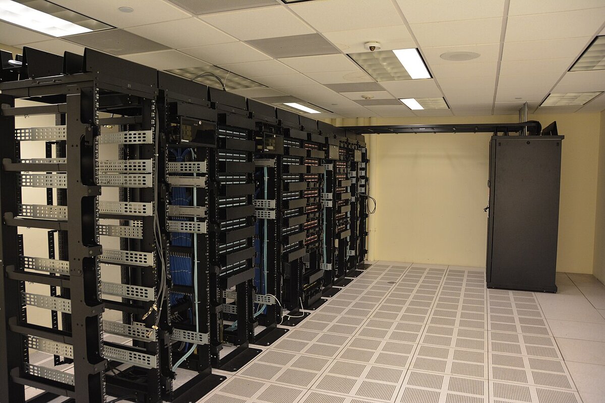 Server racks in a data centre, the connectivity layer between hotels, bedbanks and B2B portals