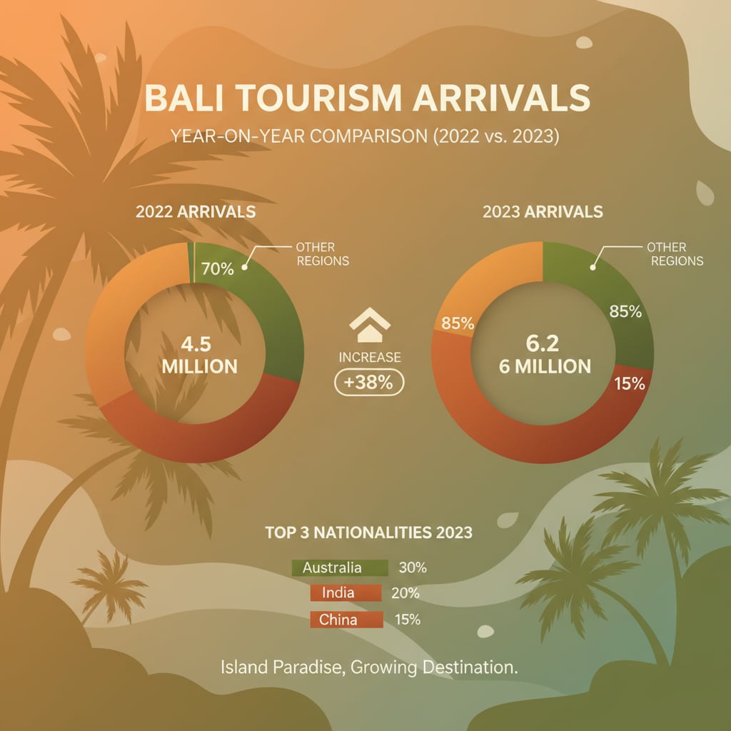 Indonesia Tourism 2024: Bali vs Beyond - Diversification Statistics
