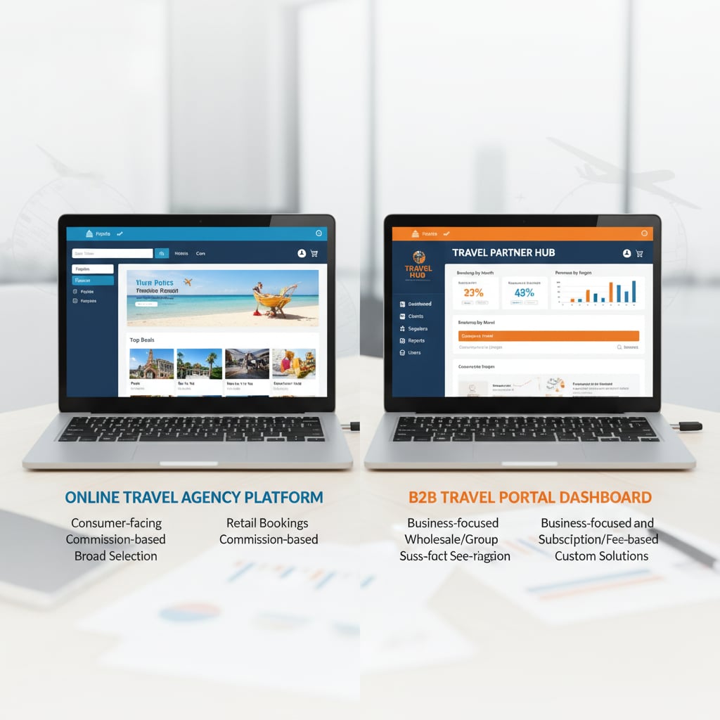 Online Travel Agency vs B2B Portal: Which Model Works Better?