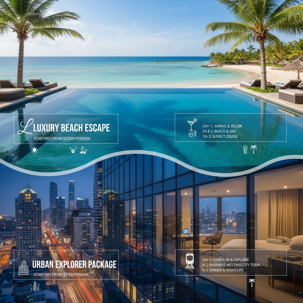 Resort vs City Hotels: Different Packaging Strategies for Agents