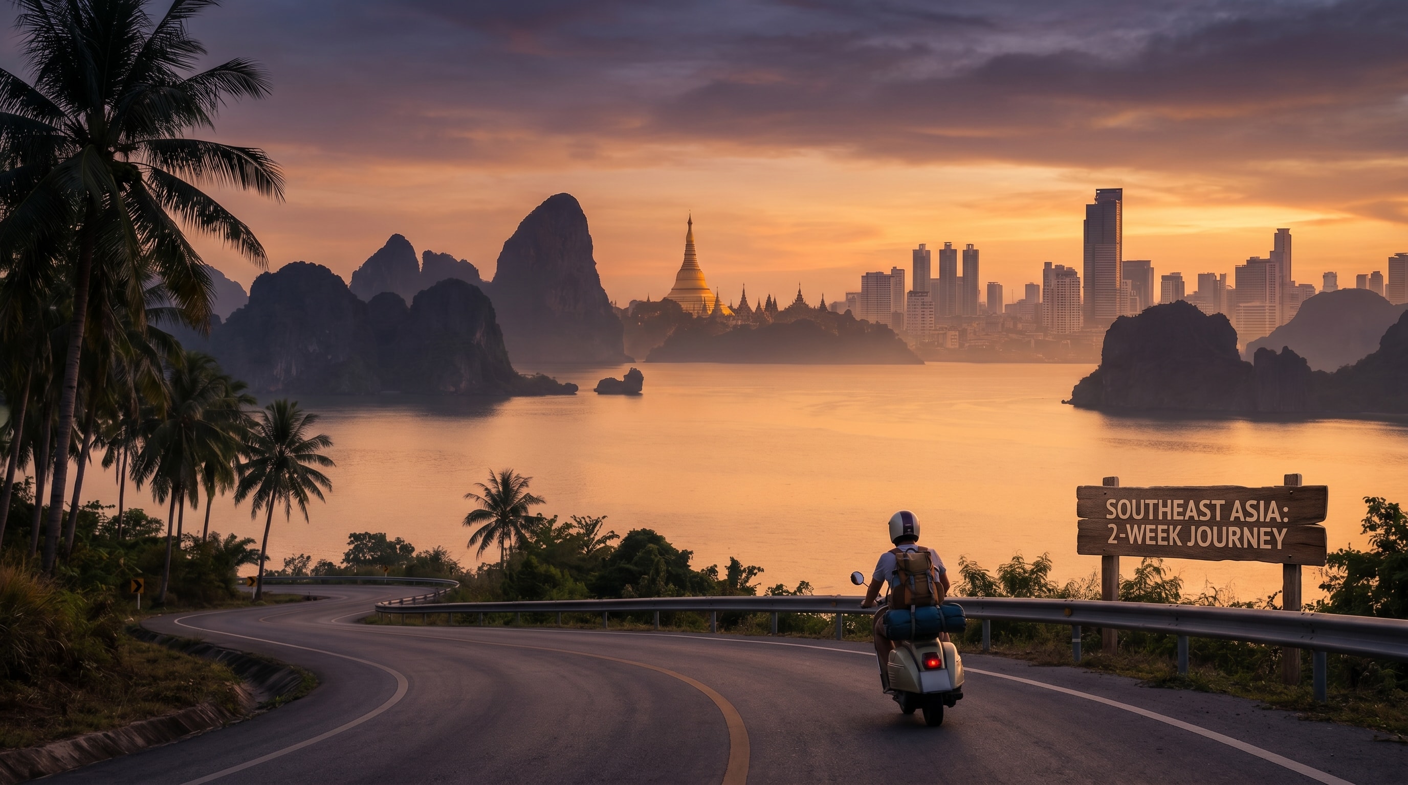 Southeast Asia Itinerary 2 Weeks: The Perfect Multi-Country Route (2026)