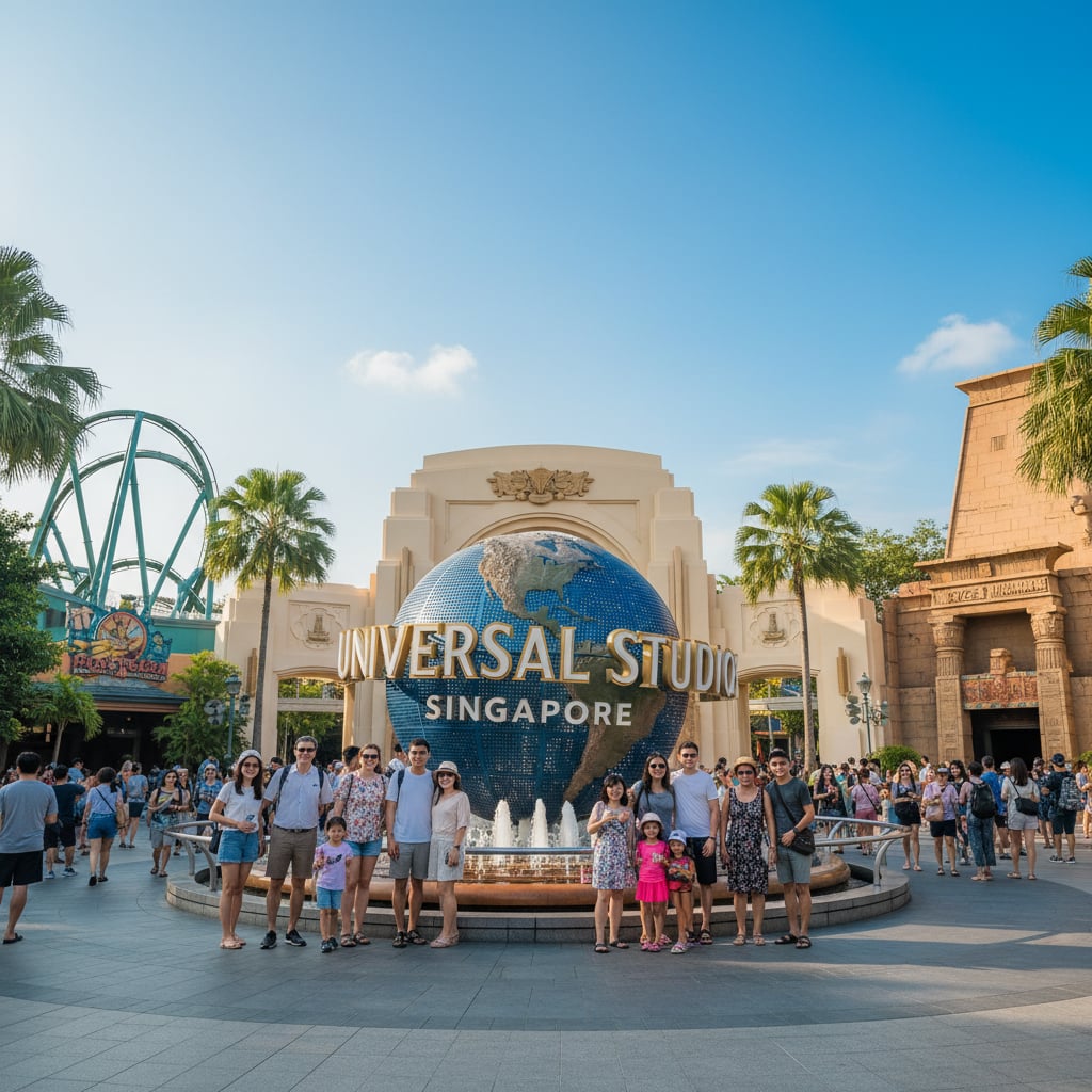 Singapore Theme Parks: Universal Studios vs Adventure Cove Comparison