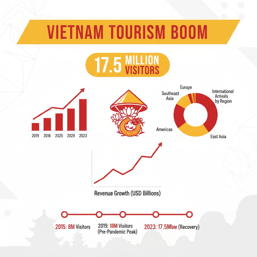 Vietnam Tourism Boom: 17.5 Million Visitors and Untapped Opportunities