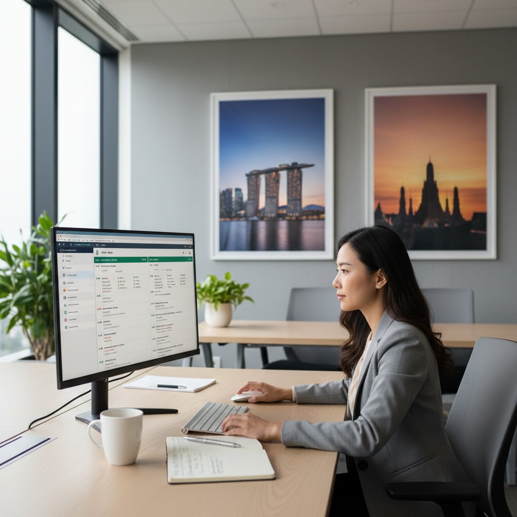 Travel agent comparing Klook affiliate rates with B2B wholesale pricing