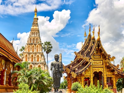Wat Arun temple Bangkok at sunset
