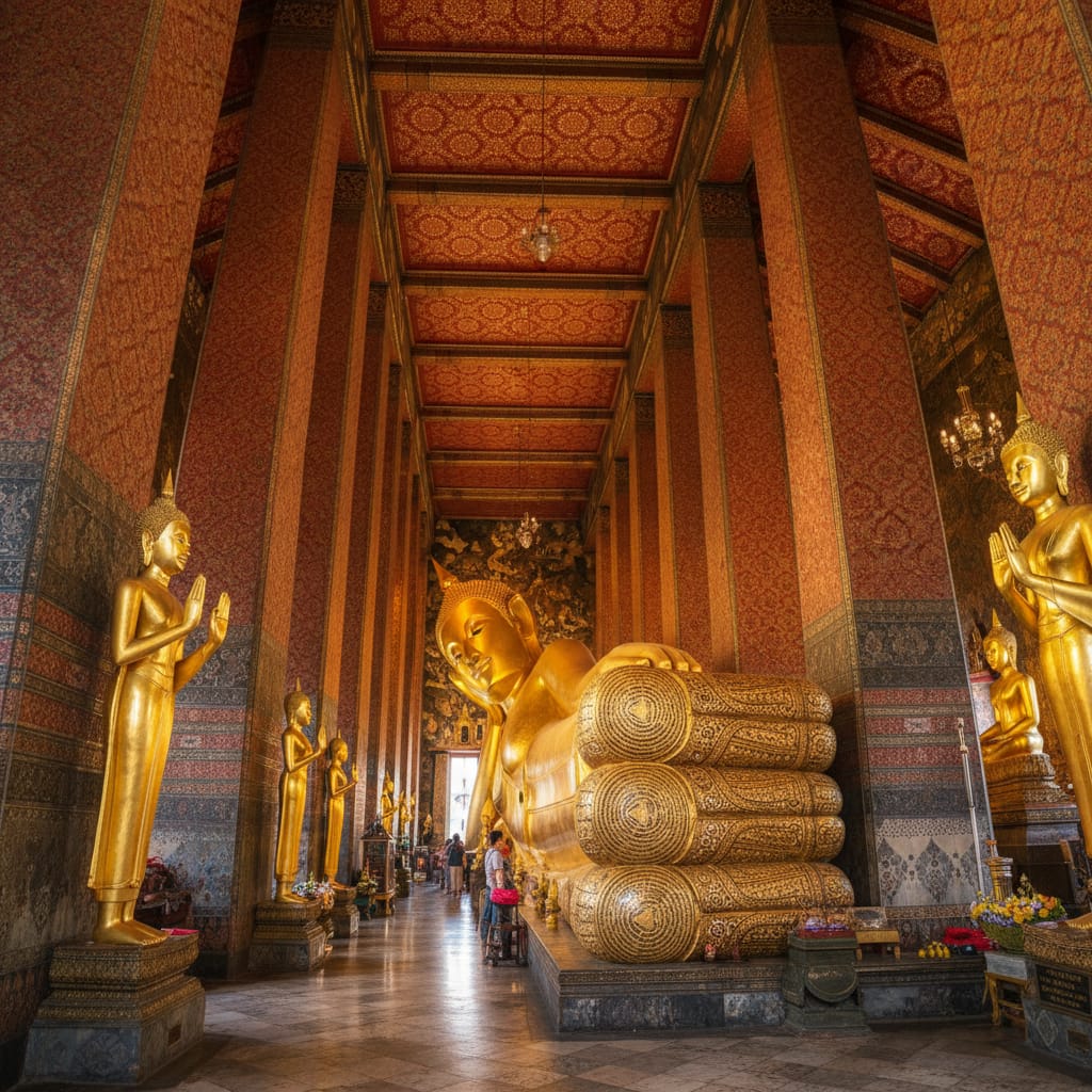 Wat Pho Reclining Buddha Bangkok