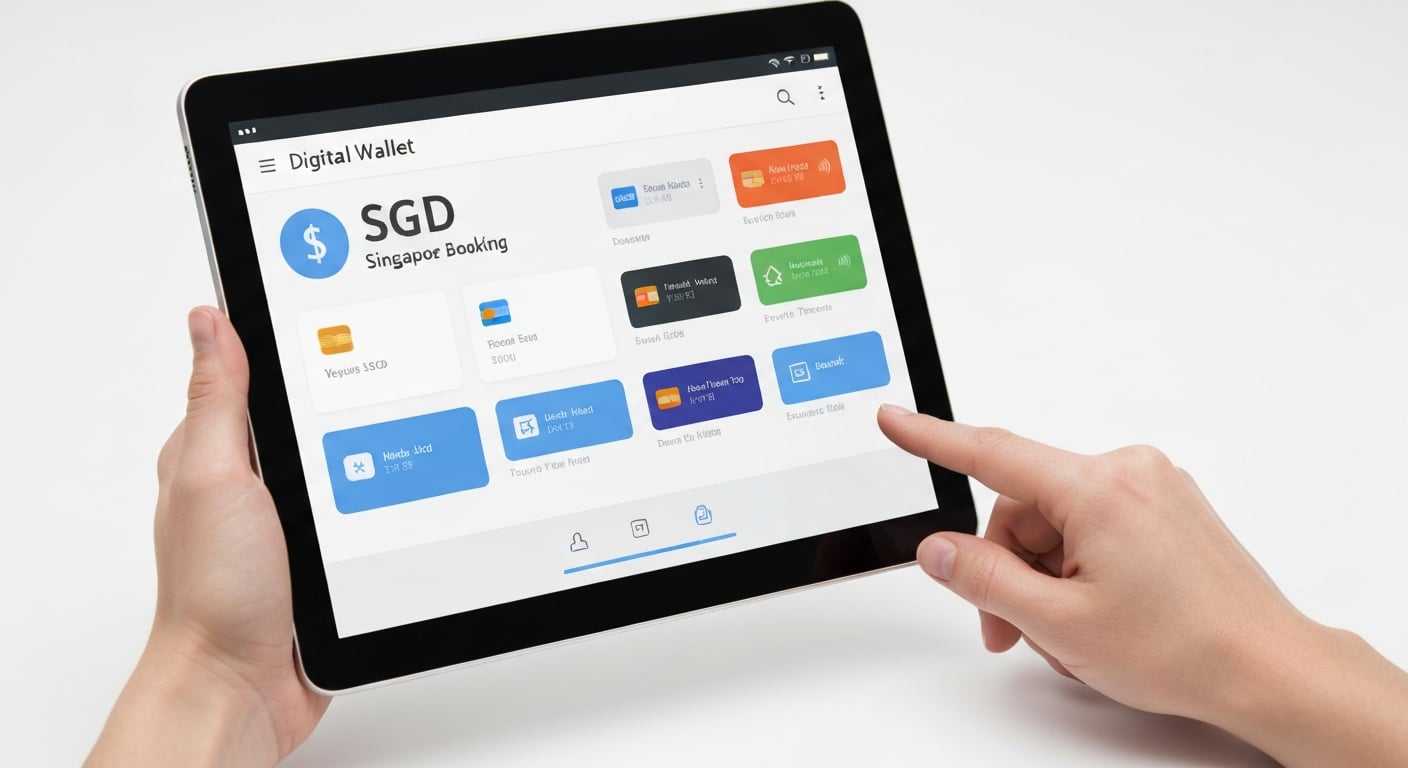 Digital payment methods for B2B travel including wallet, cards, and bank transfers