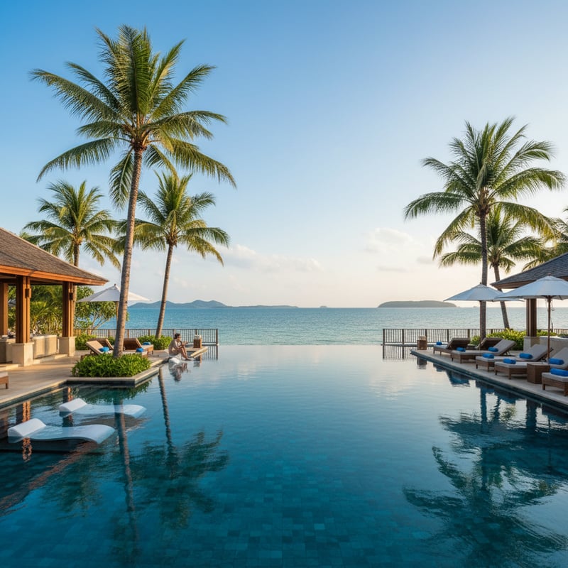 Luxury beach resort for corporate incentive travel