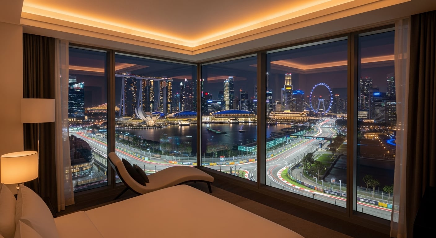 Marina Bay Sands Singapore F1 hotel