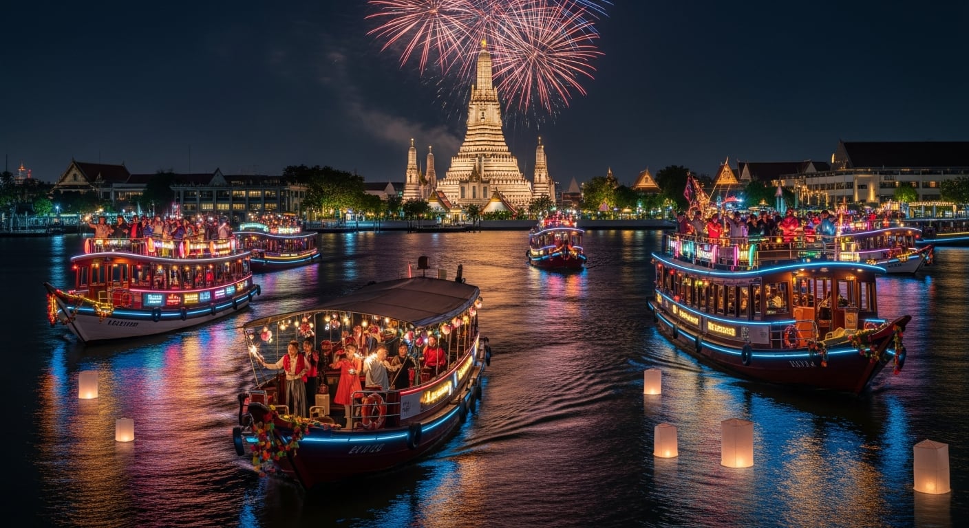 New Year celebration in Bangkok Thailand - B2B travel agent wholesale packages