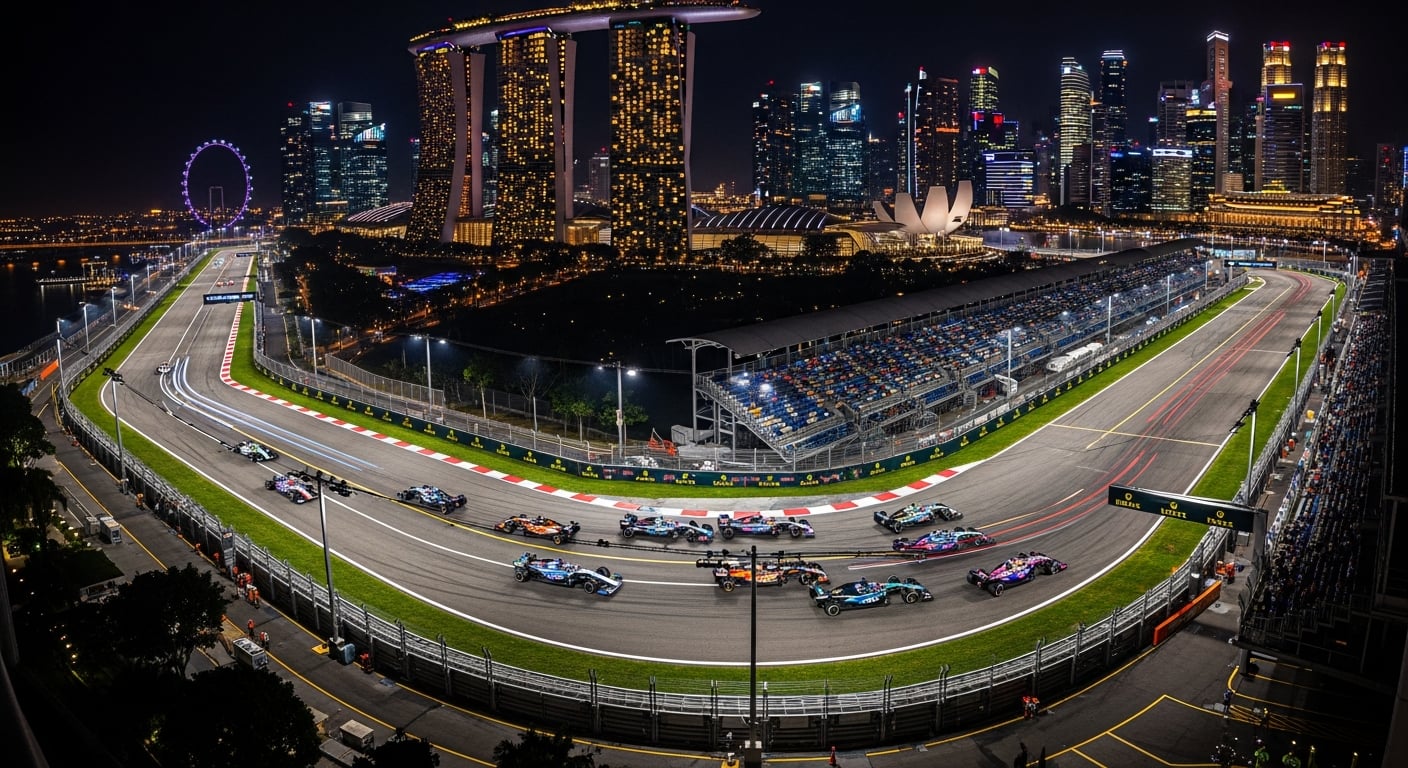 Singapore F1 Grand Prix night race Marina Bay Circuit - B2B wholesale packages