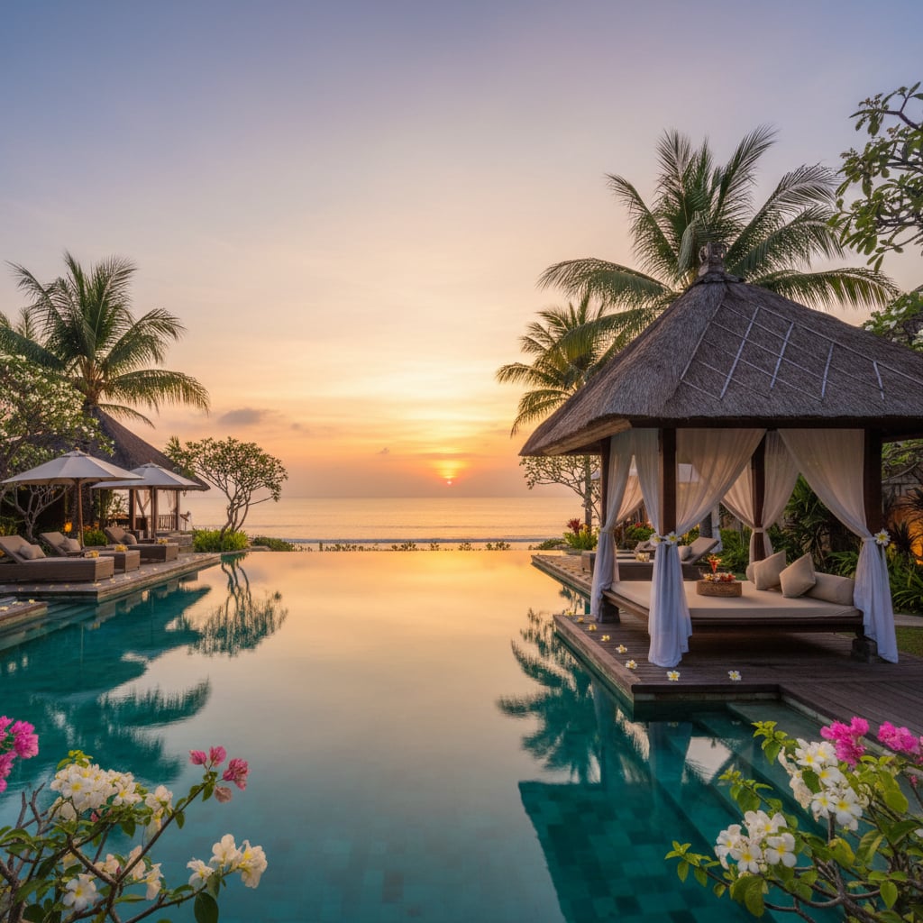 Luxury Bali resort with infinity pool - B2B wholesale rates for travel agents