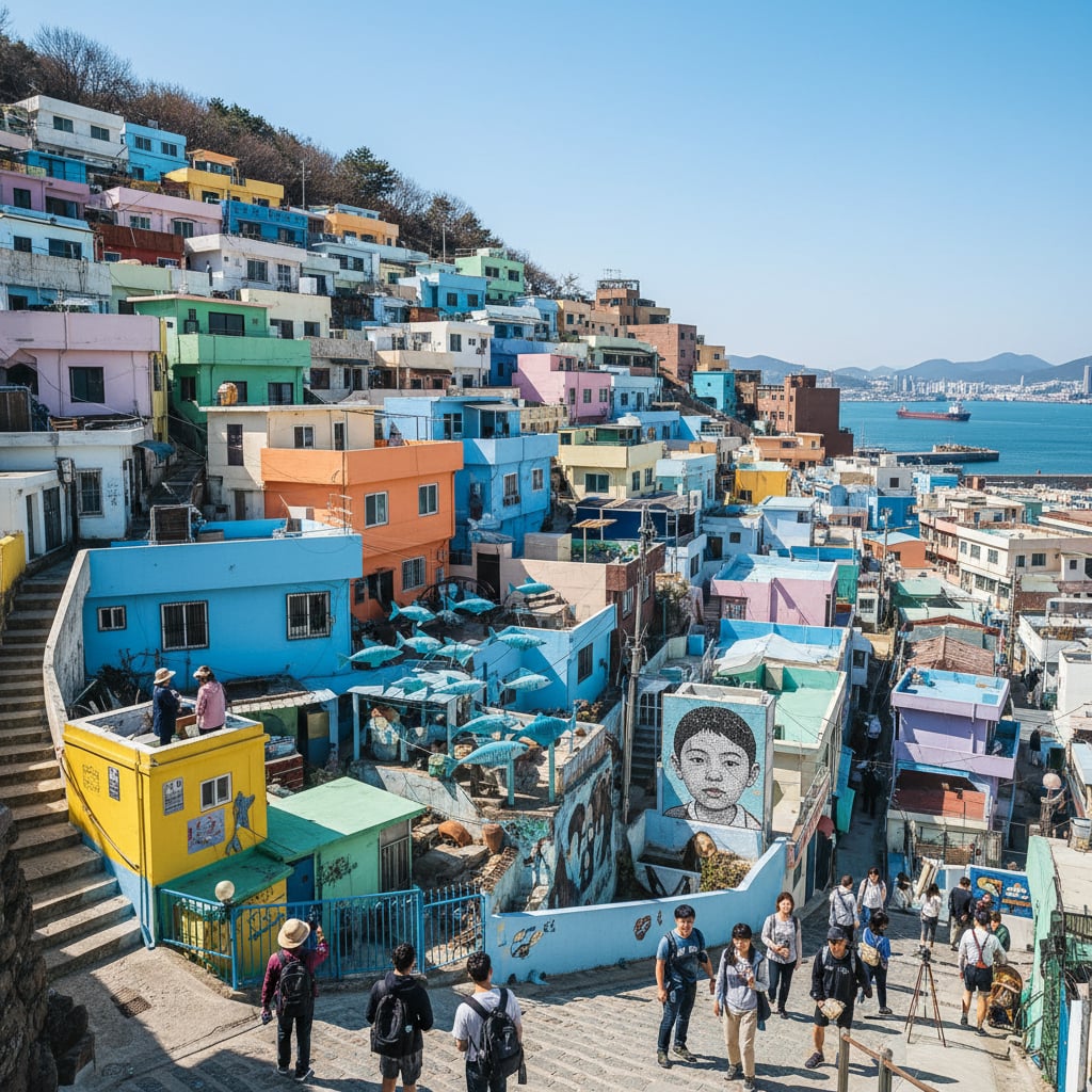 Busan Gamcheon Culture Village - B2B tour booking for travel agents