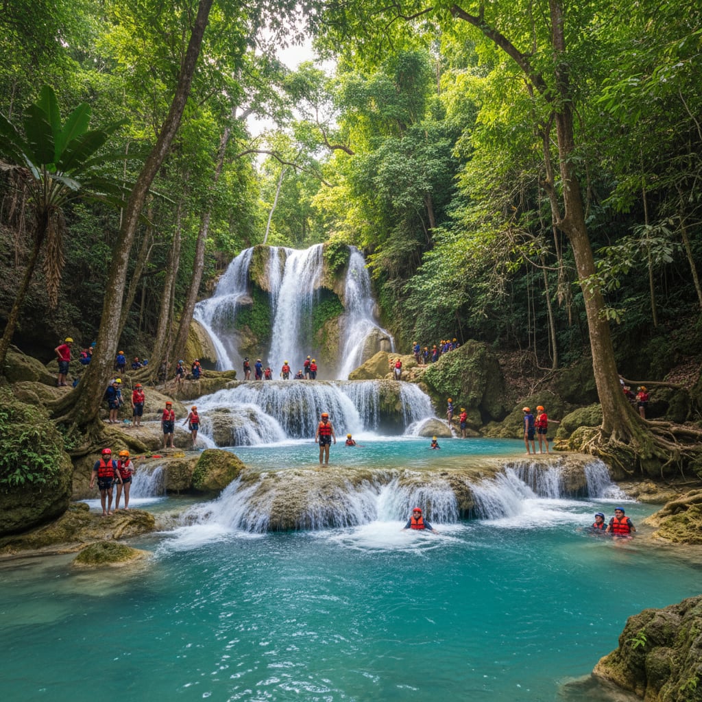 Cebu waterfall tour - Philippines B2B travel booking for agents