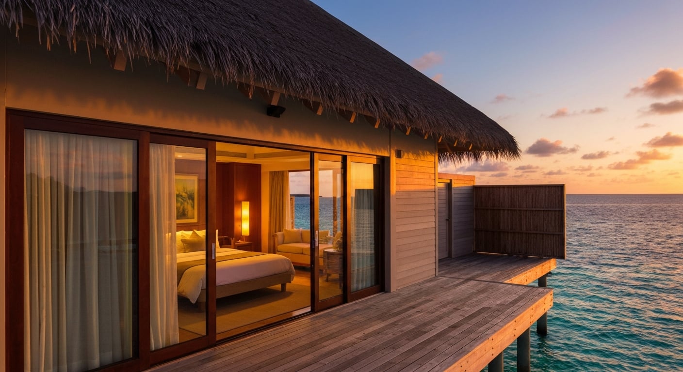 B2B Honeymoon Packages - Maldives Overwater Villa