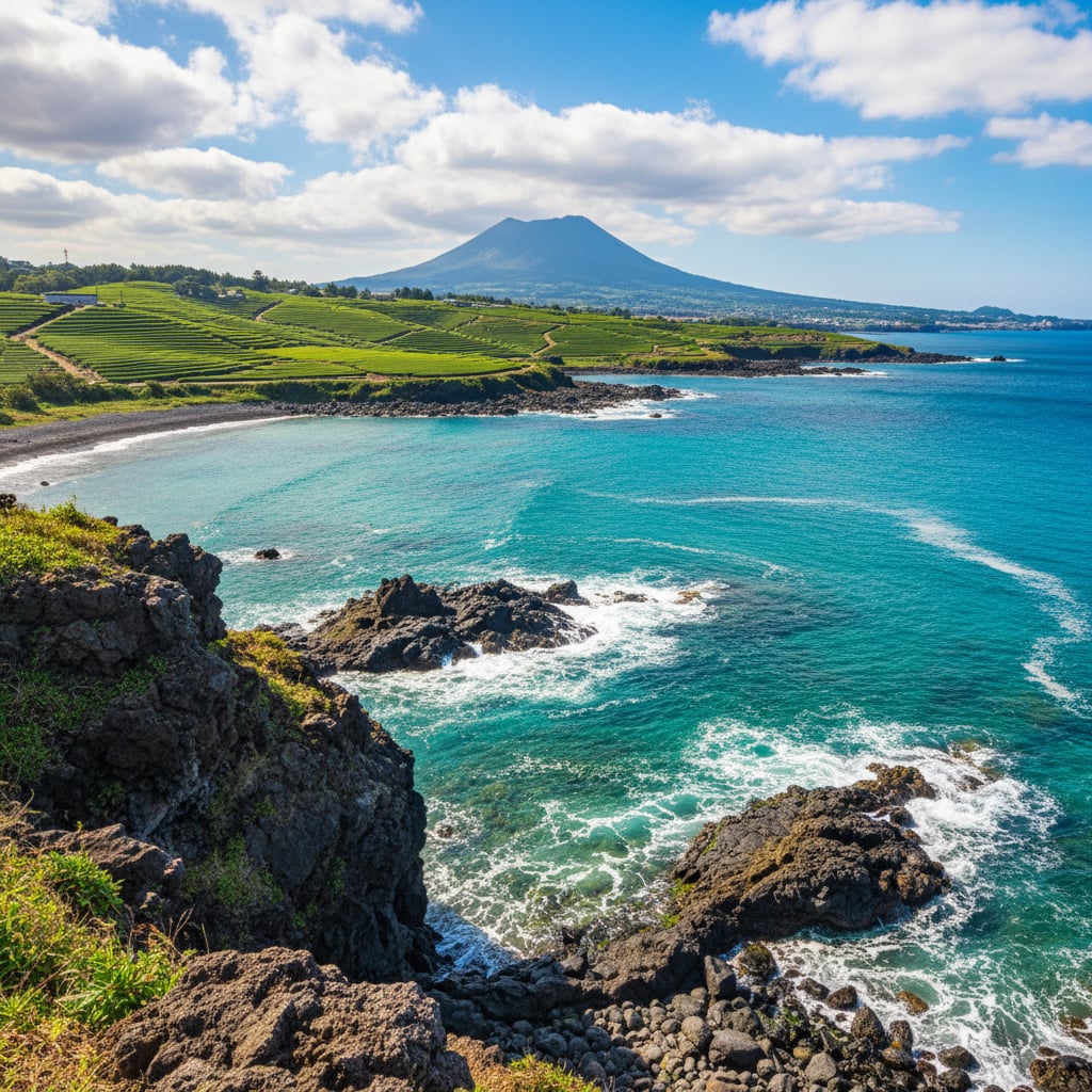 Jeju Island scenic landscape - B2B resort booking for travel agents