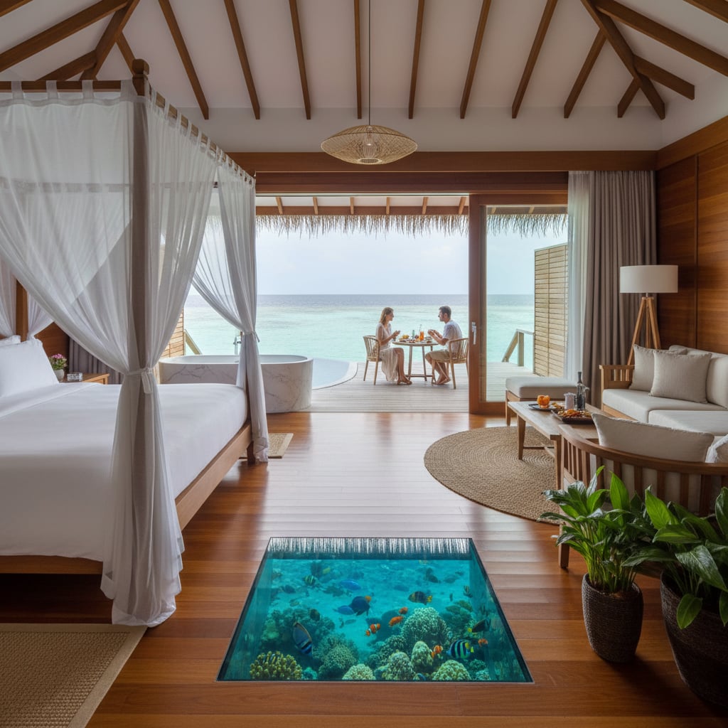 Luxury Maldives overwater villa - B2B wholesale rates for travel agents