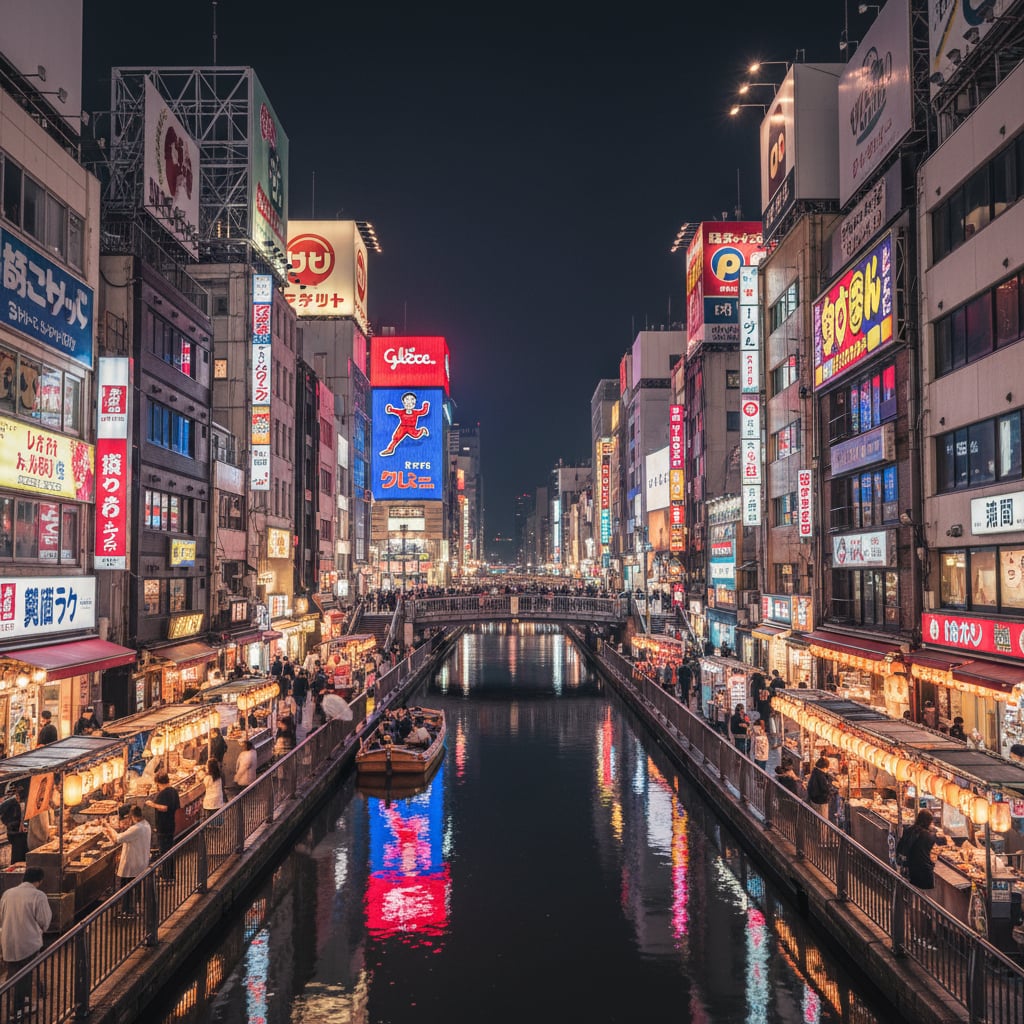 Osaka Dotonbori at night - Japan B2B travel portal